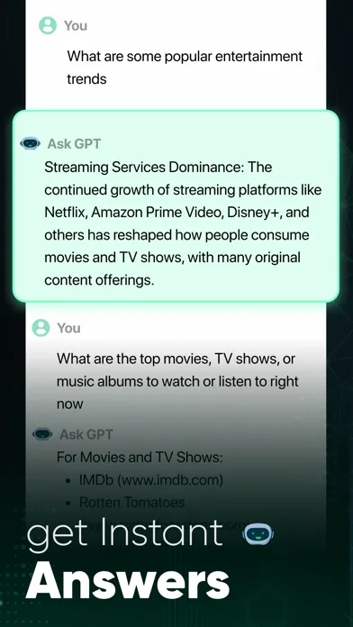 Screenshot di Ask GPT - Chatting AI App