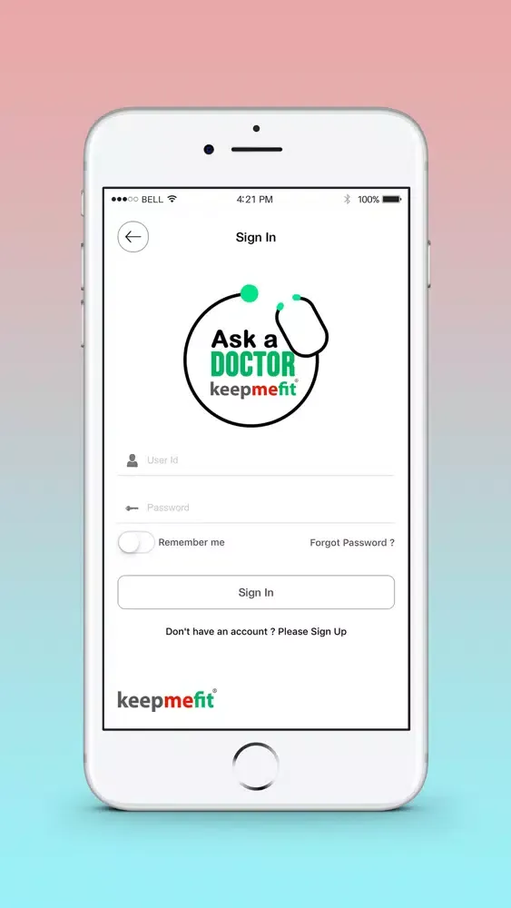 Captures d'écran de Ask a Doctor keepmefit