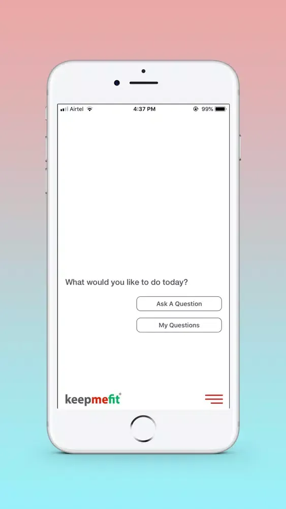 Captures d'écran de Ask a Doctor keepmefit