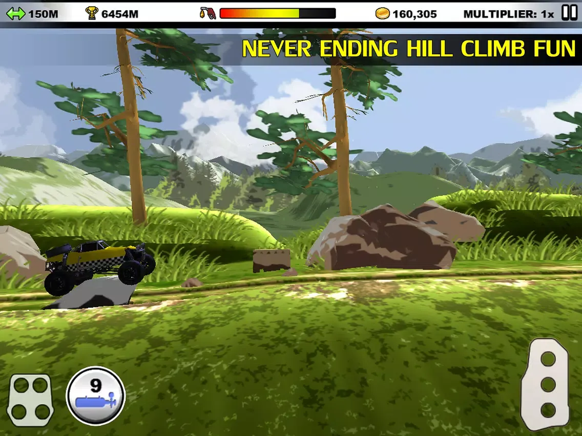 Hill Climb Forever iPad  스크린샷