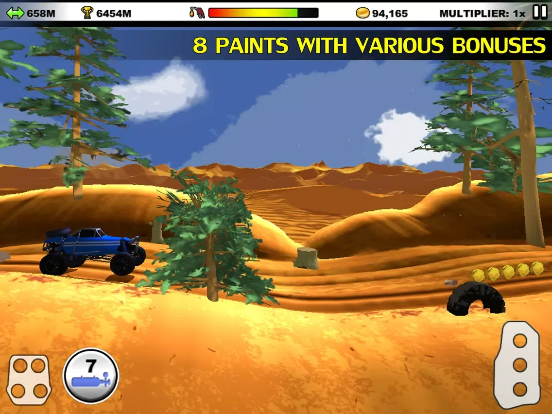 Hill Climb Forever iPad  스크린샷