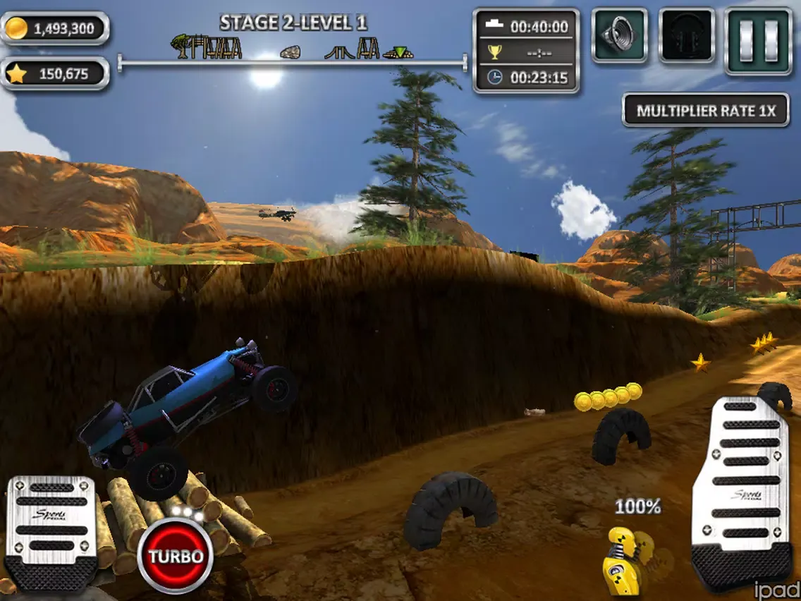 Capturas de pantalla de Hill Climb Runner iPad 