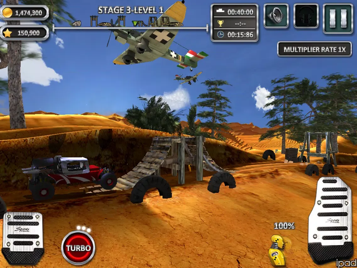 Capturas de pantalla de Hill Climb Runner iPad 