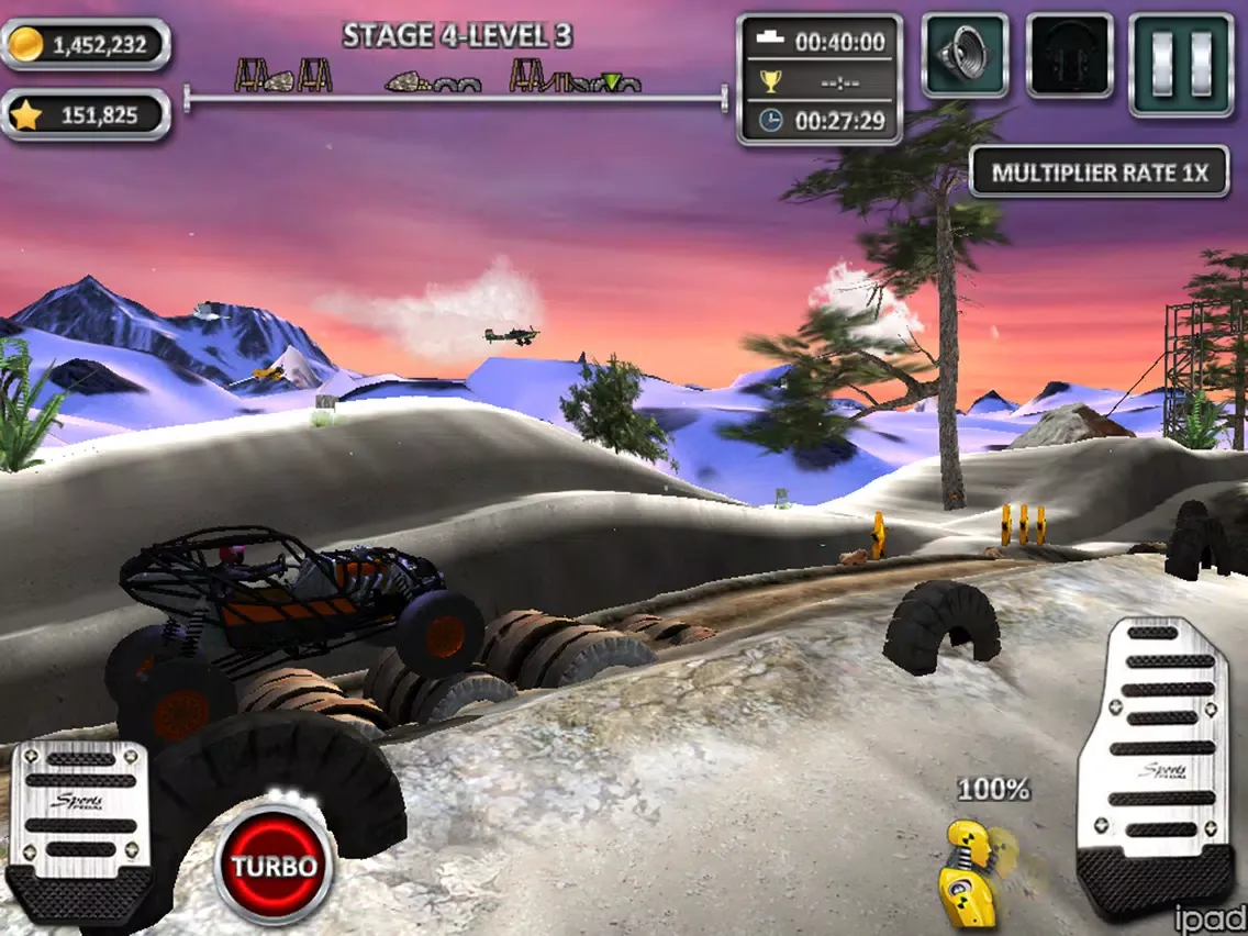 Capturas de pantalla de Hill Climb Runner iPad 