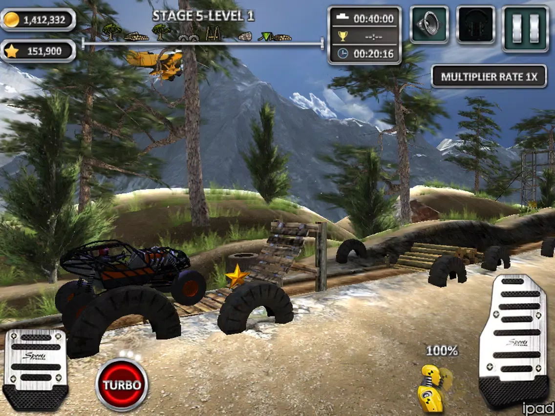 Capturas de pantalla de Hill Climb Runner iPad 