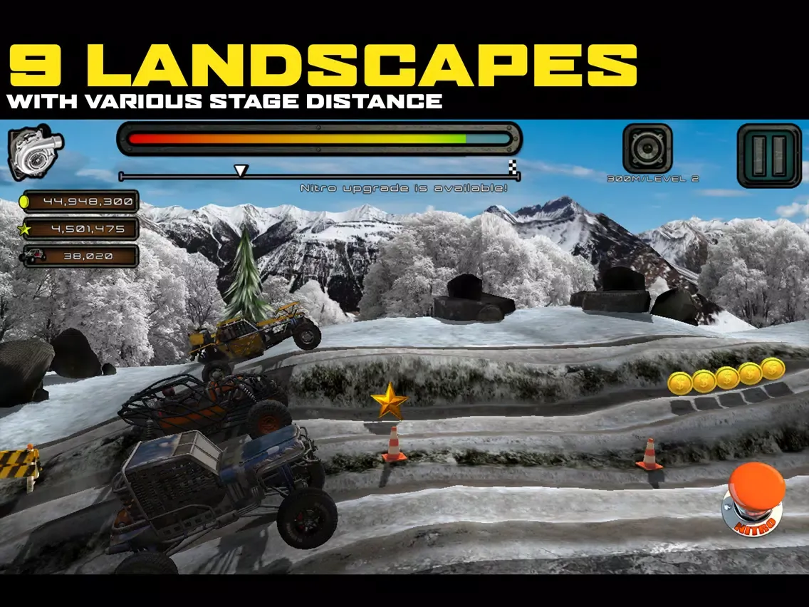 Hill Climb Warriors iPad  스크린샷