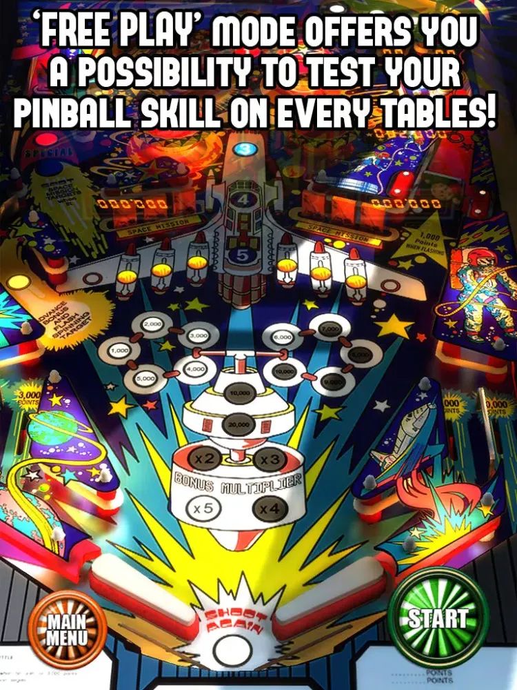 Captures d'écran de Zaccaria Pinball Master Edition iPad 