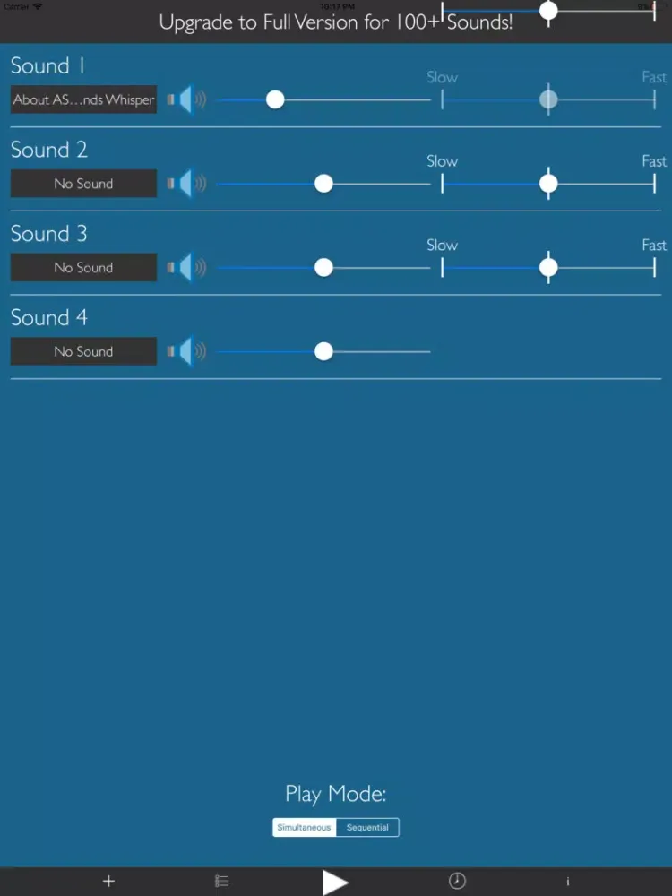 Скриншоты ASMR Sounds Lite iPad 