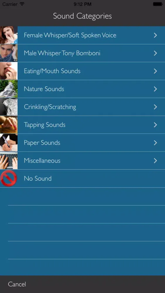 Скриншоты ASMR Sounds Lite