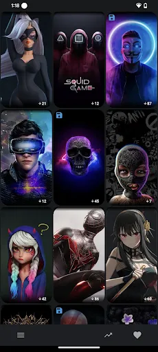 Tangkapan layar AI 3D & 4D Wallpapers Live 4K