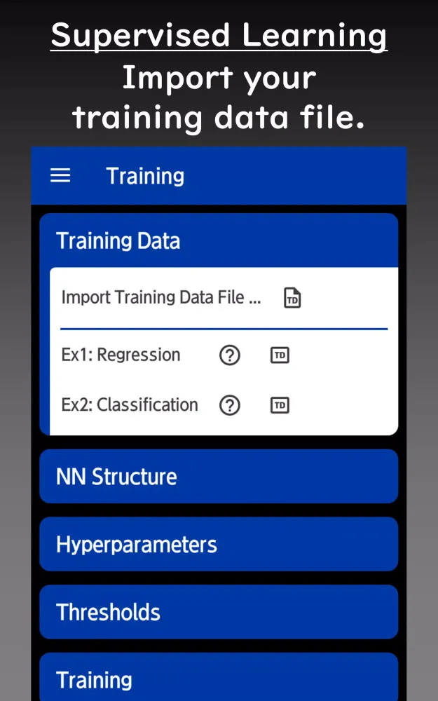 Neural Network for Numerics Screenshots