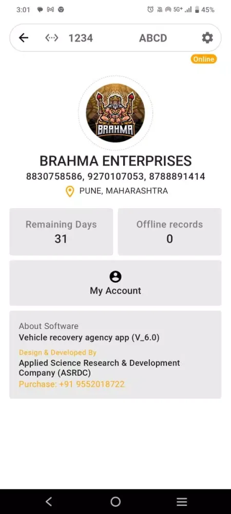 BRAHMA ENTERPRISES Screenshots