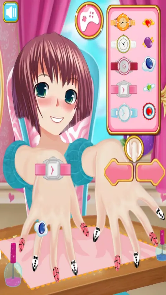 Anime Girl Nail Salon Game স্ক্রিনশট
