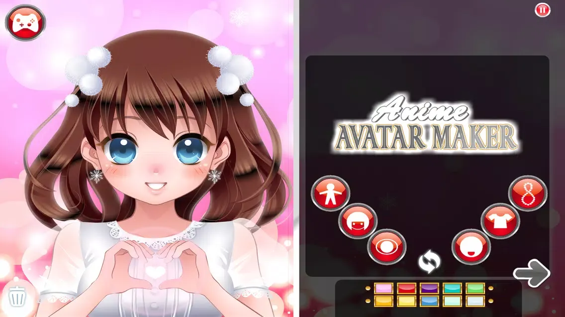 Captures d'écran de Anime Avatar Maker: Anime Girl