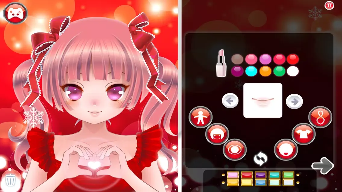 Captures d'écran de Anime Avatar Maker: Anime Girl