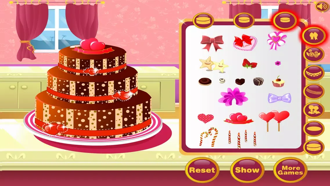 Tangkapan layar Wedding Cake Decoration