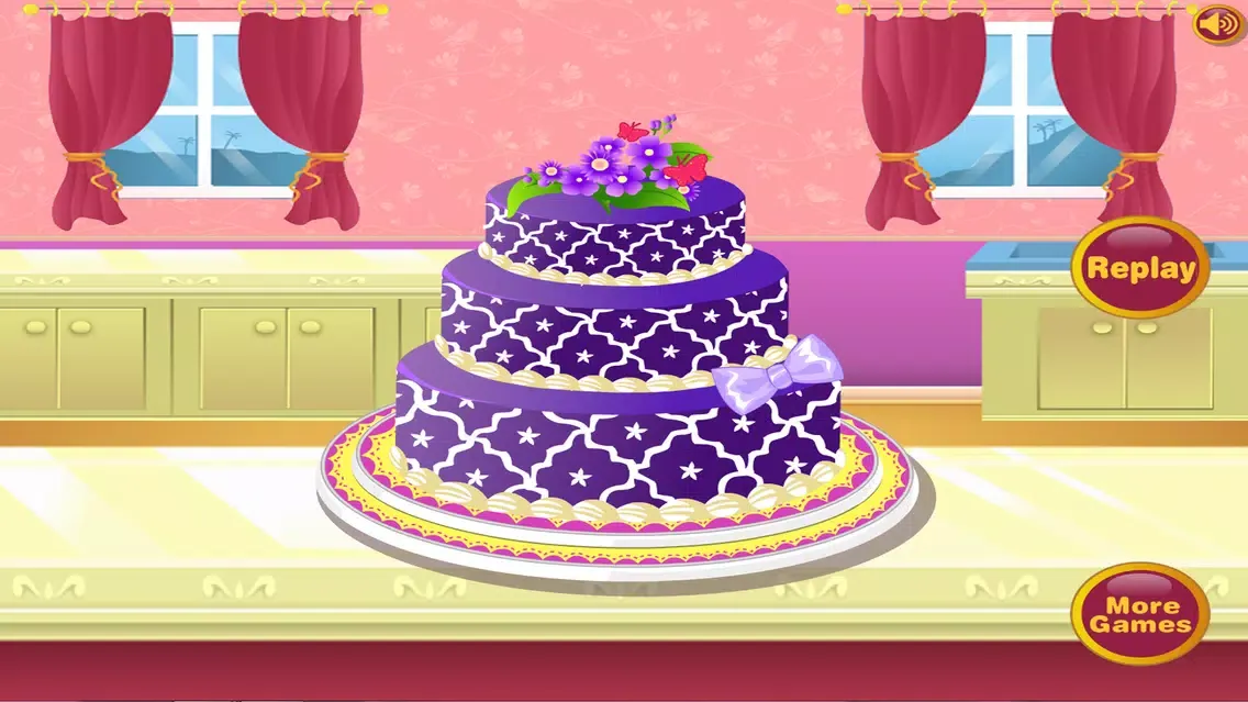 Tangkapan layar Wedding Cake Decoration