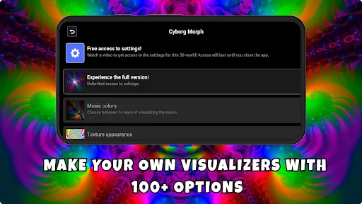 Astral 3D FX Music Visualizer Screenshots