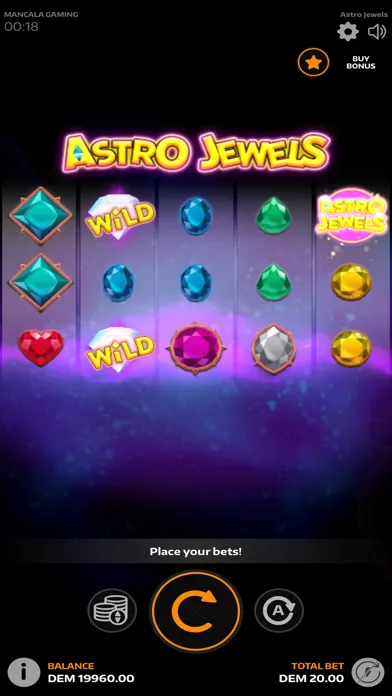 Capturas de tela do Astro Jewels