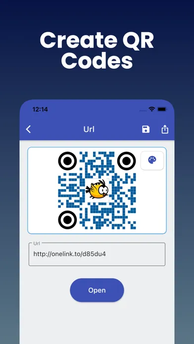 Ảnh chụp màn hình của QR Code Reader: Scanner
