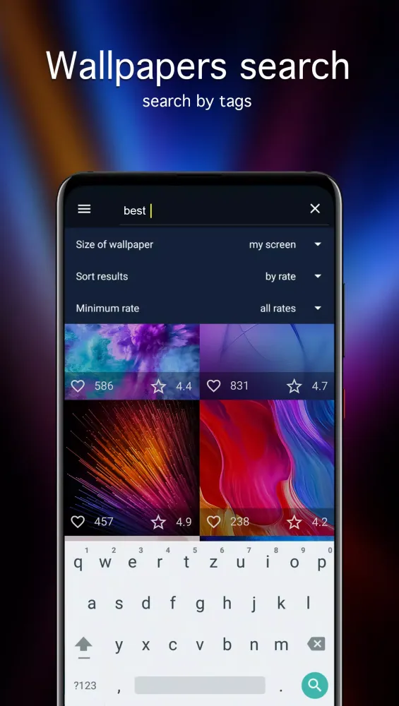 Screenshot di Wallpapers for Asus 4K