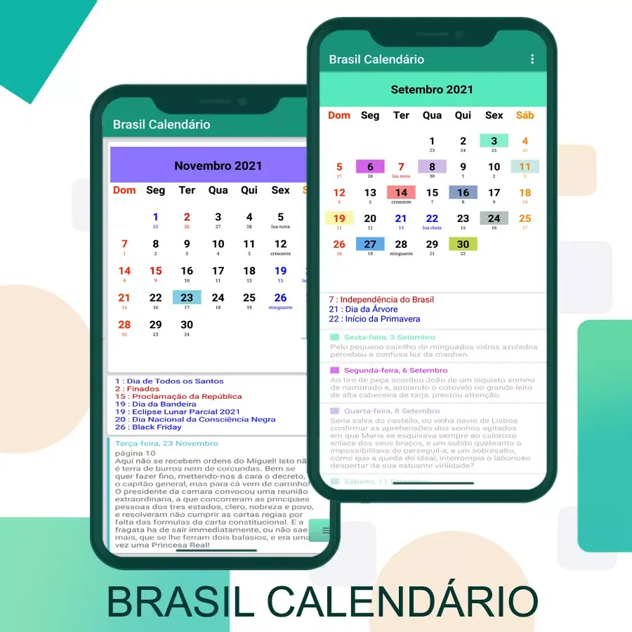 Brasil Calendário 2025 স্ক্রিনশট