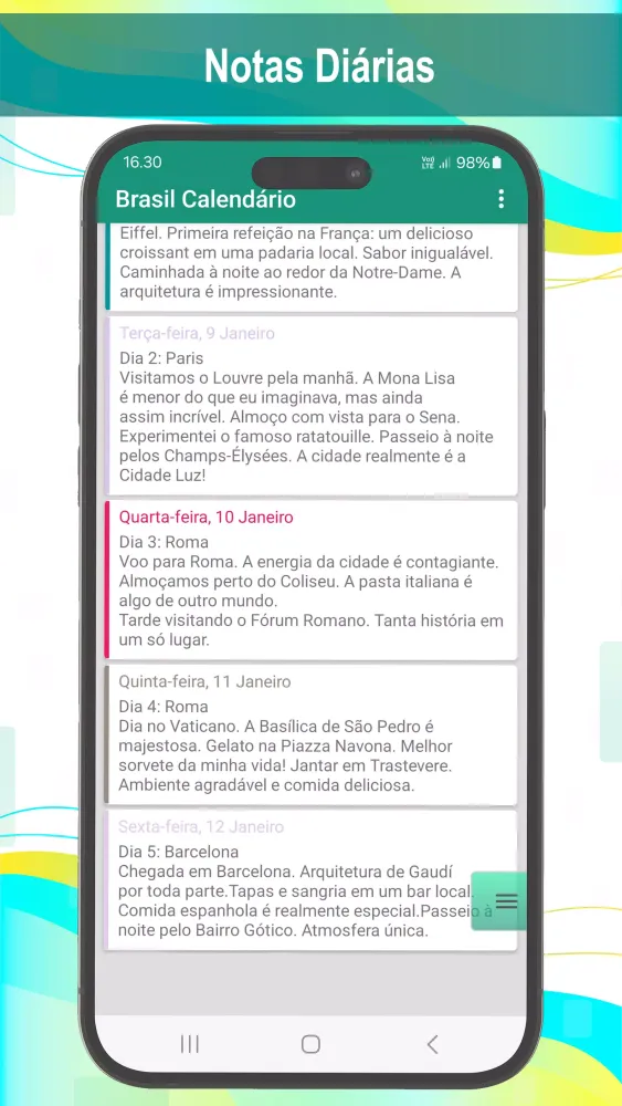 Brasil Calendário 2025 স্ক্রিনশট