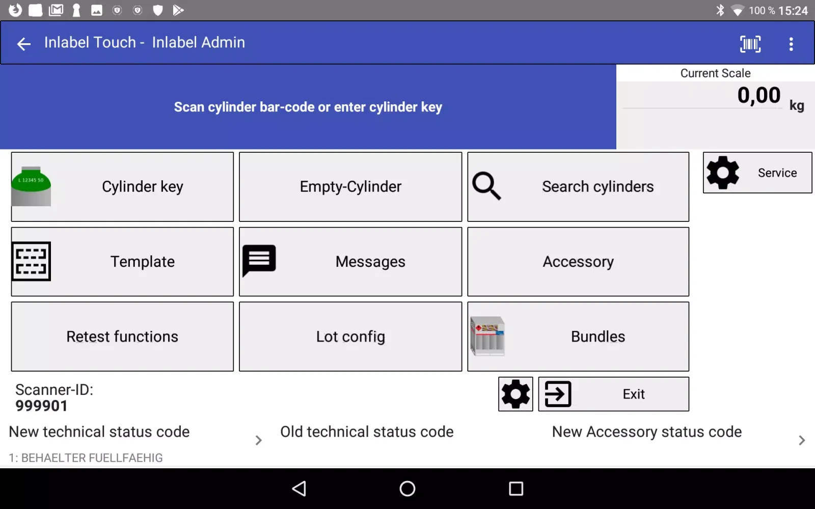 InFront - InlabelX frontend Screenshots