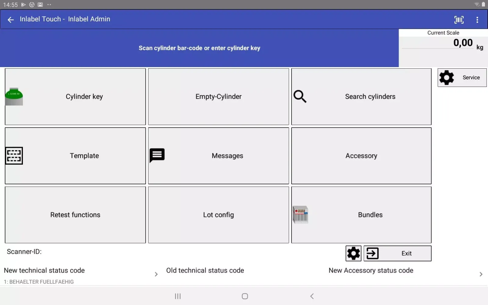 InFront - InlabelX frontend Screenshots
