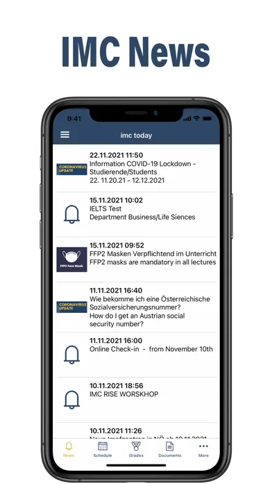 IMC today: It’s all in one app Screenshots