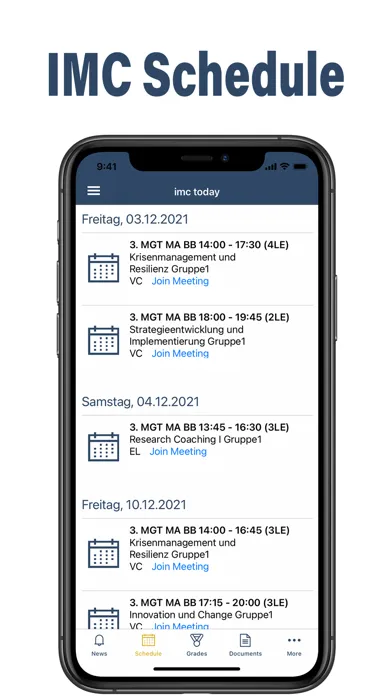 IMC today: It’s all in one app Screenshots