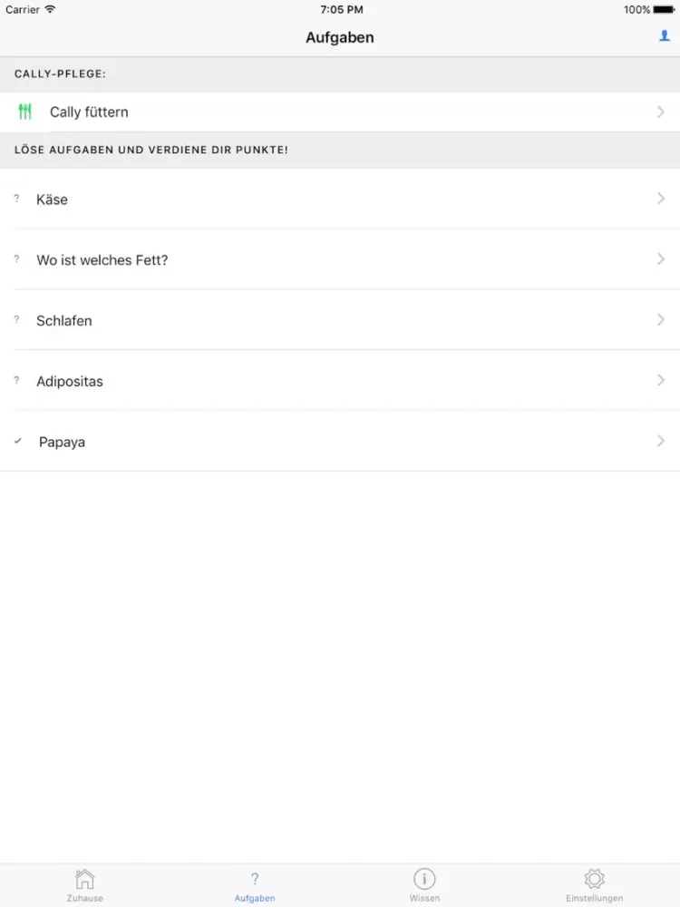 Die Cally App iPad  Ekran Görüntüleri