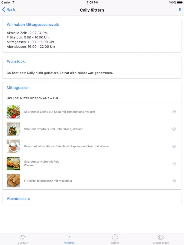 Die Cally App iPad  Ekran Görüntüleri
