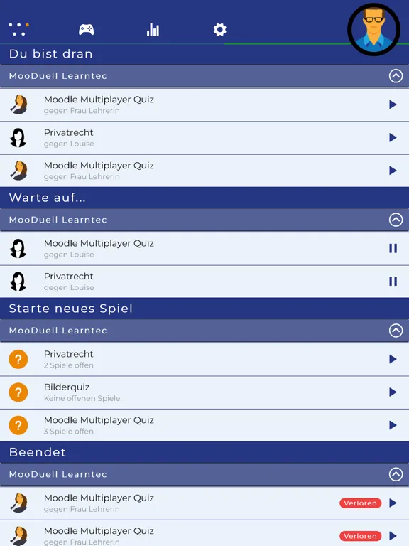 Скриншоты u:mooduell iPad 