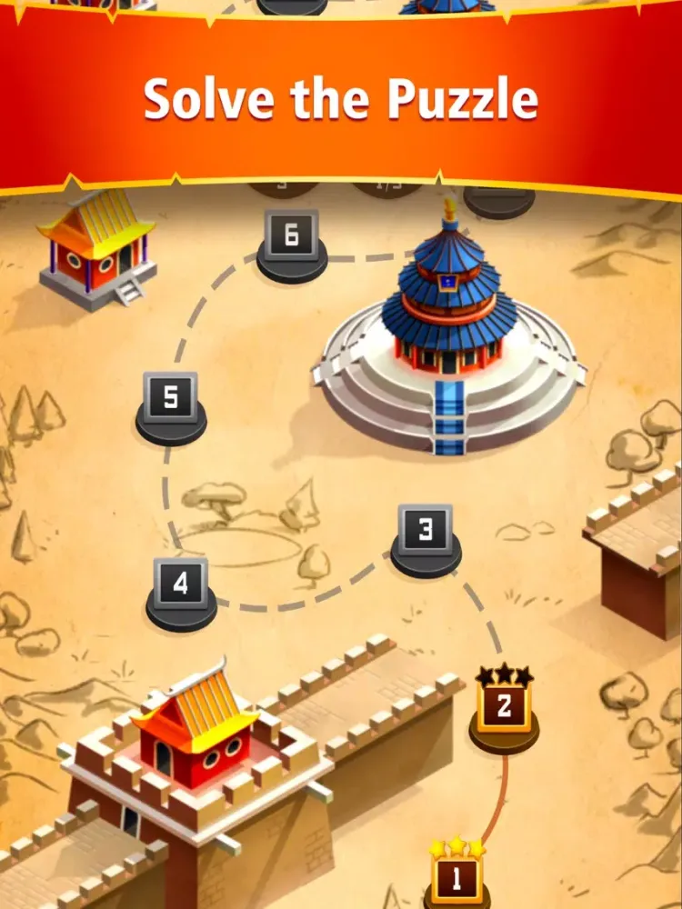 Ảnh chụp màn hình của Mahjong Classic: 3 Tiles Taps iPad 