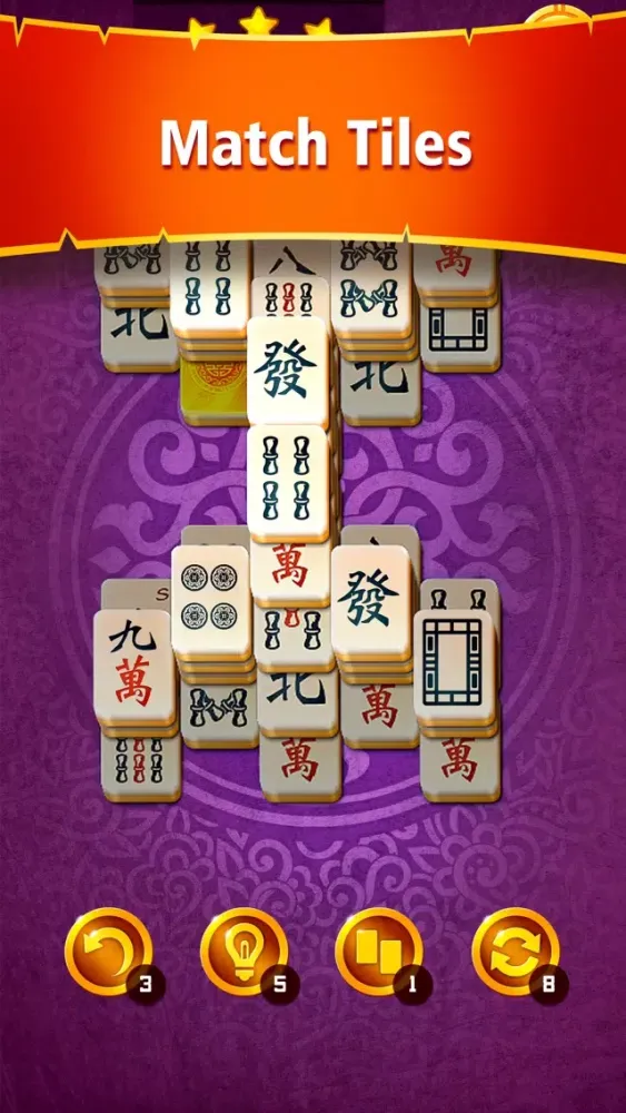 Ảnh chụp màn hình của Mahjong Classic: 3 Tiles Taps