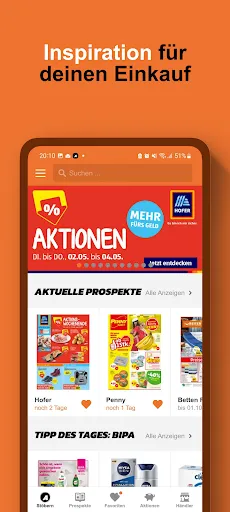 Capturas de tela do Aktionsfinder Austria - offers