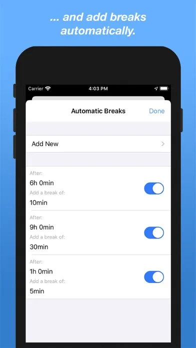 Drudge - Time Tracking स्क्रीनशॉट