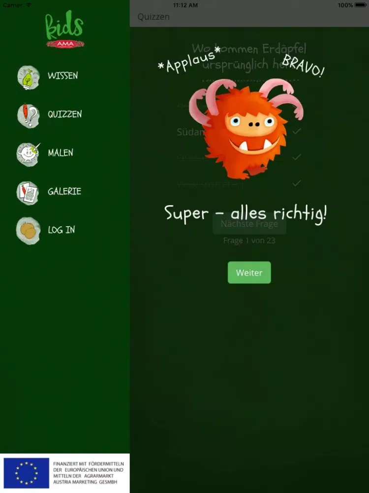 Kids Community iPad 應用截圖