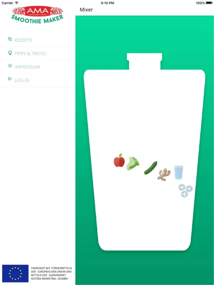 Smoothie Maker iPad  Ekran Görüntüleri