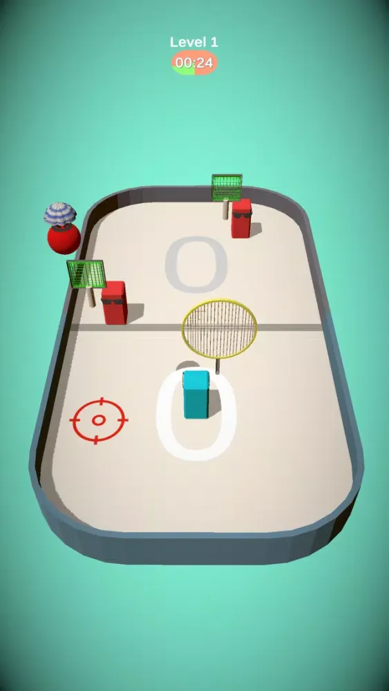 Capturas de tela do Bomb Tennis