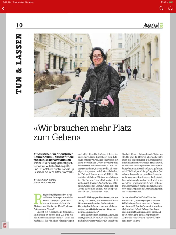 AUGUSTIN ePaper iPad  سکرین شاٹس