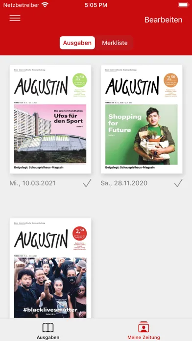 AUGUSTIN ePaper سکرین شاٹس