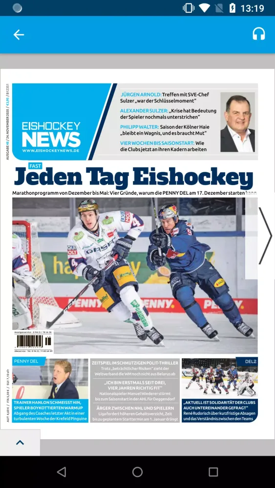 Eishockey News Screenshots