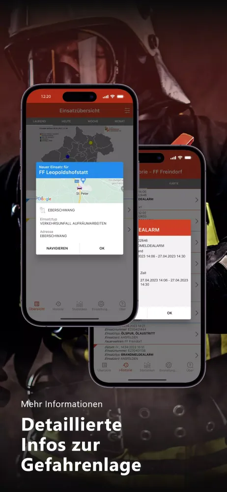 Feuerwehreinsatzinfos OÖ سکرین شاٹس