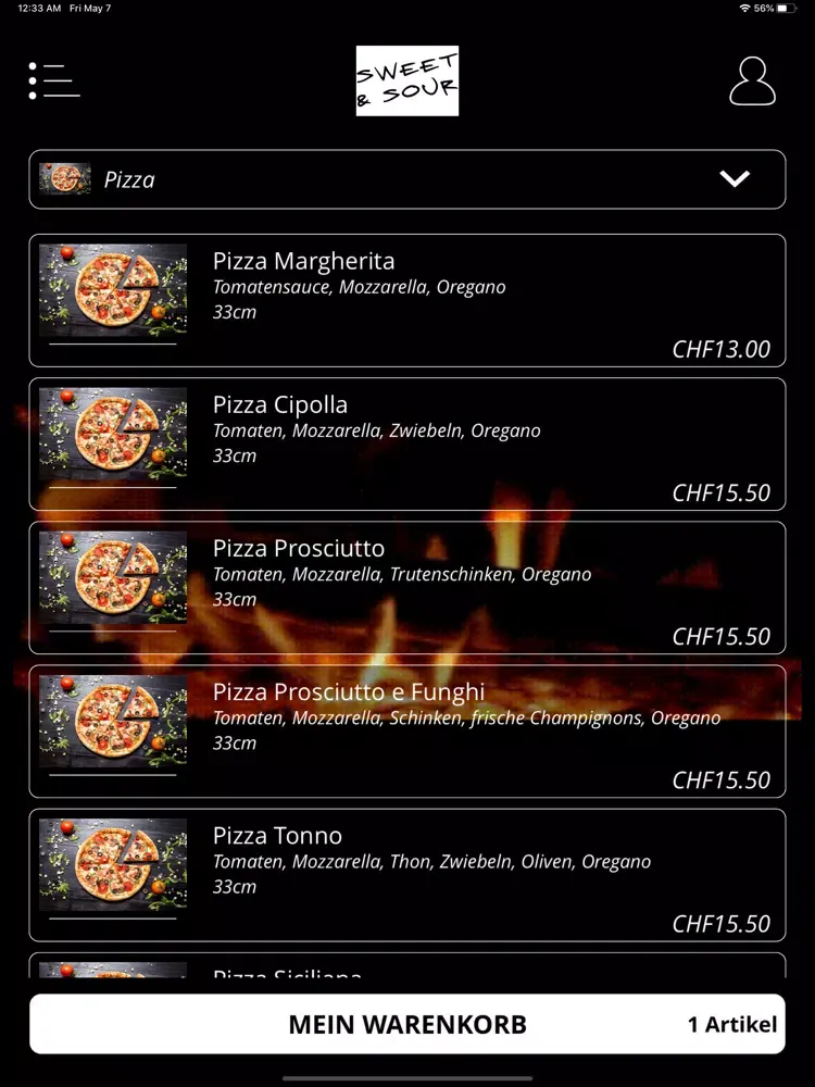 SWEET & SOUR iPad 应用截图