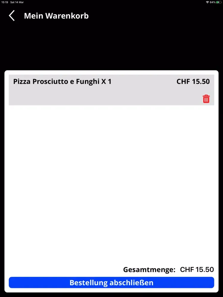 Zrzuty ekranu 20 Venti Pizza iPad 