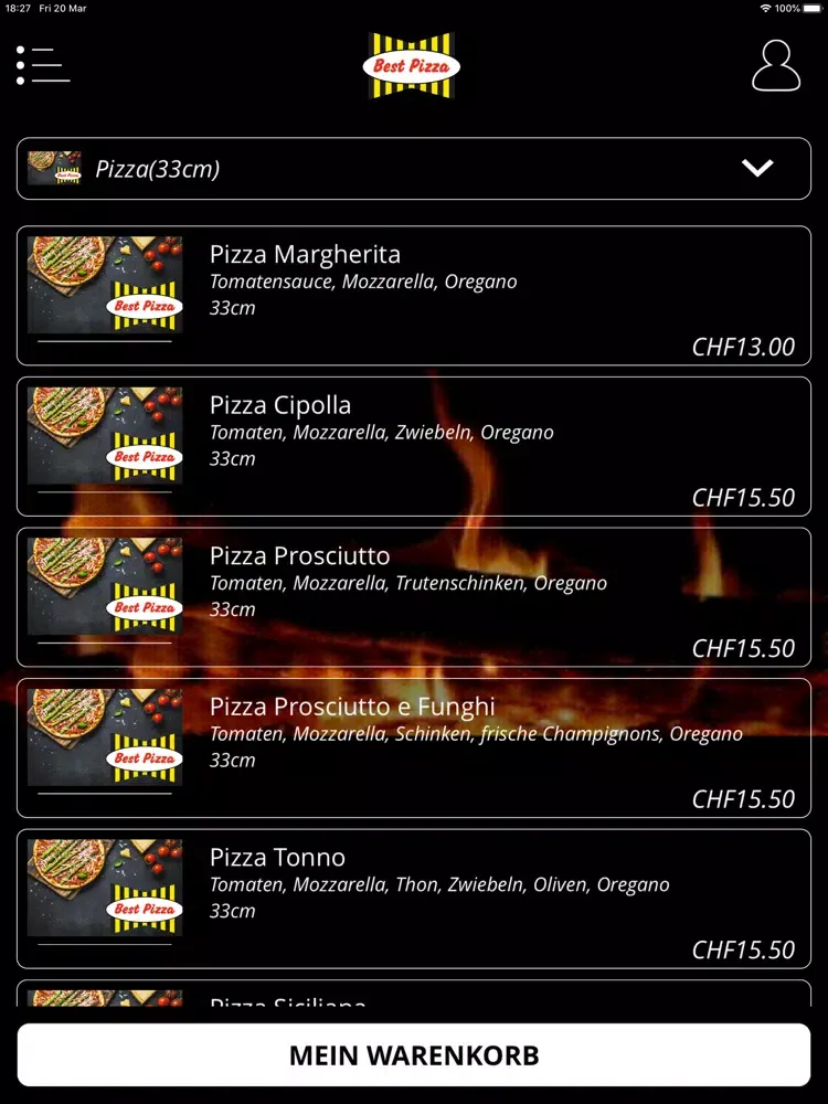 Best Pizza iPad  Screenshots