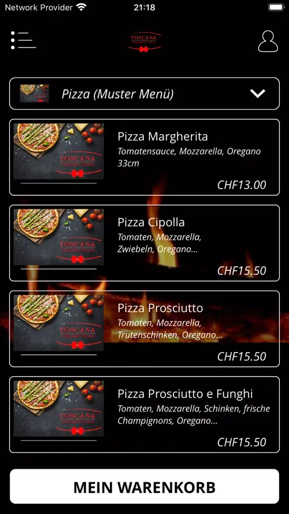 Ristorante Toscana Villmergen Screenshots