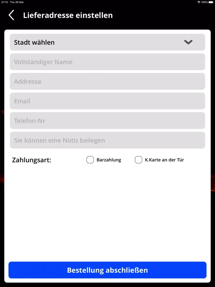 ภาพหน้าจอของ Schloss Imbiss Wildegg iPad 